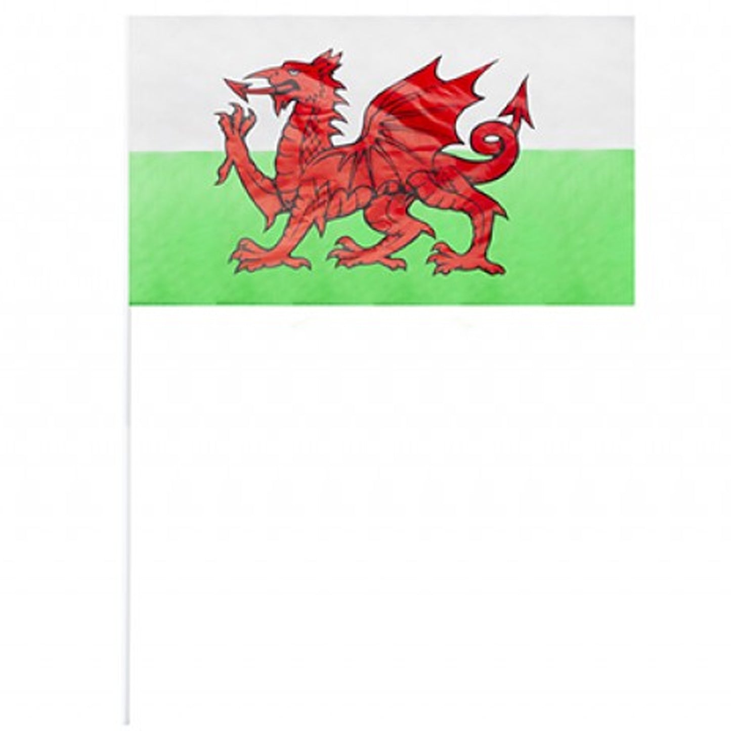 Wales 12x8 Plastic Hand Flag