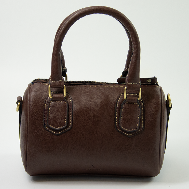 Harris Tweed Ladies Hand Bag 11/Brown