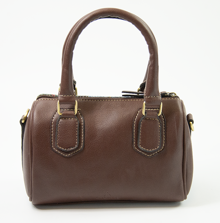 Harris Tweed Ladies Hand Bag 4/Brown