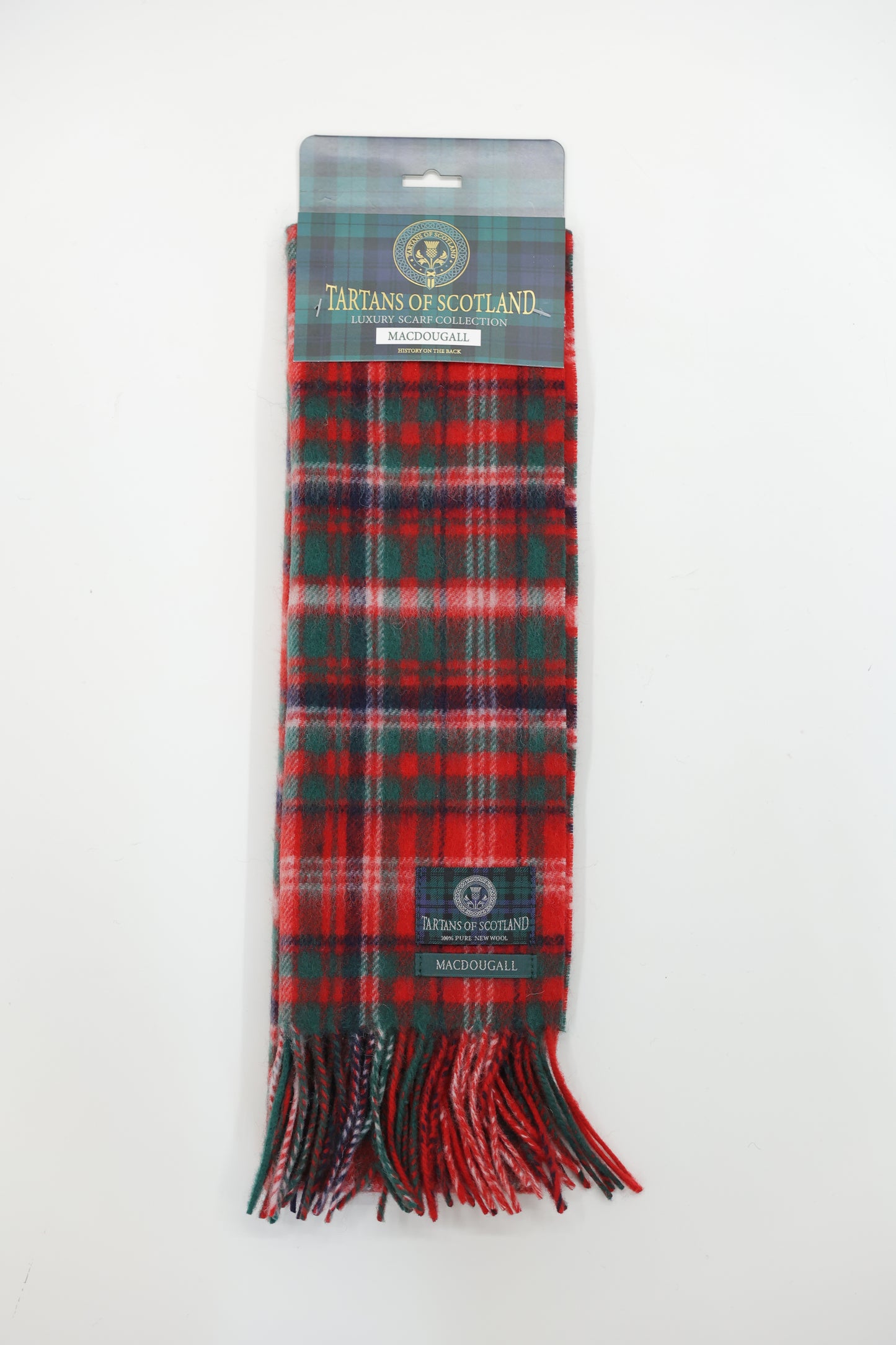 Tartans of Scotland Clan Scarf Macdougall