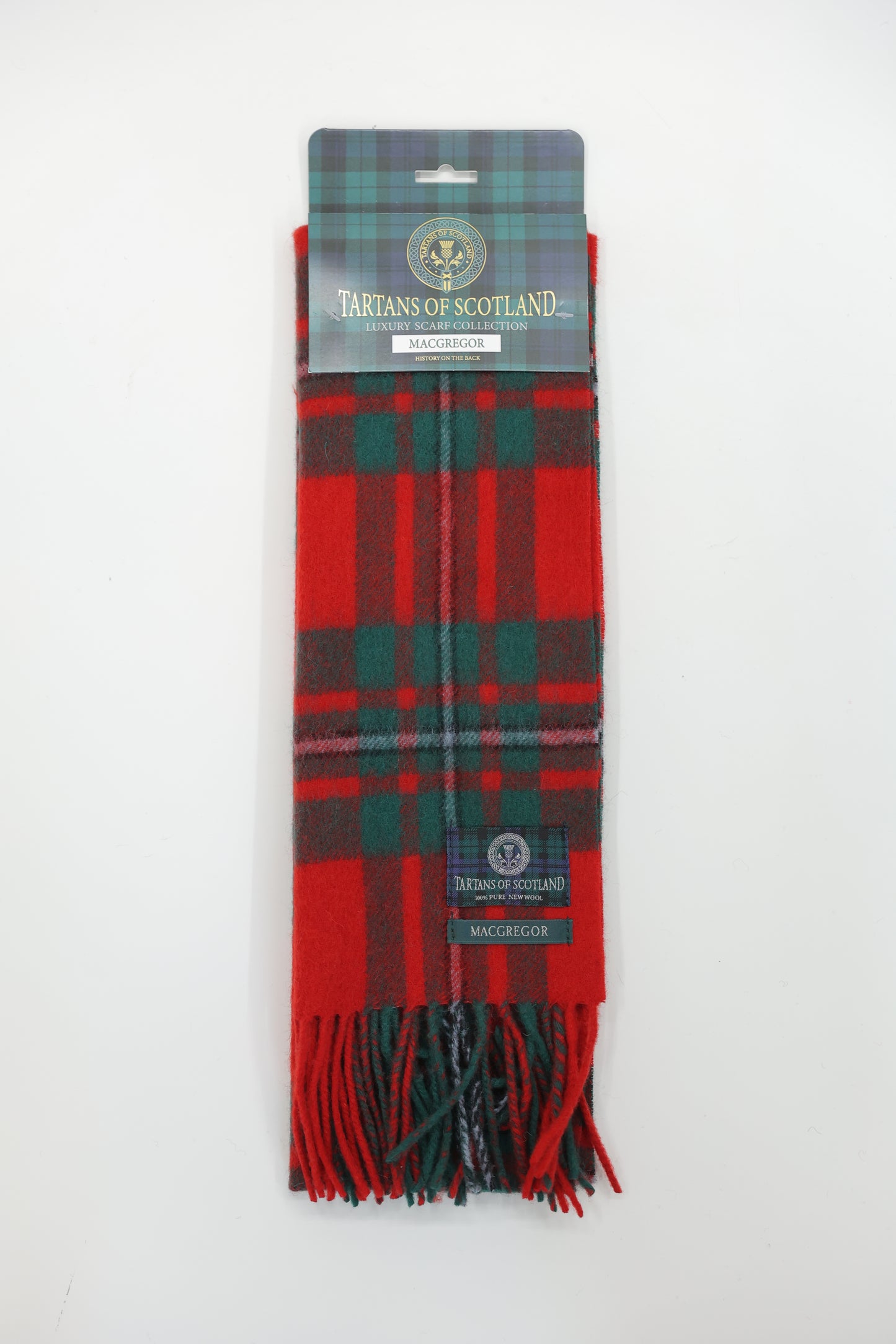 Tartans of Scotland Clan Scarf Macgregor
