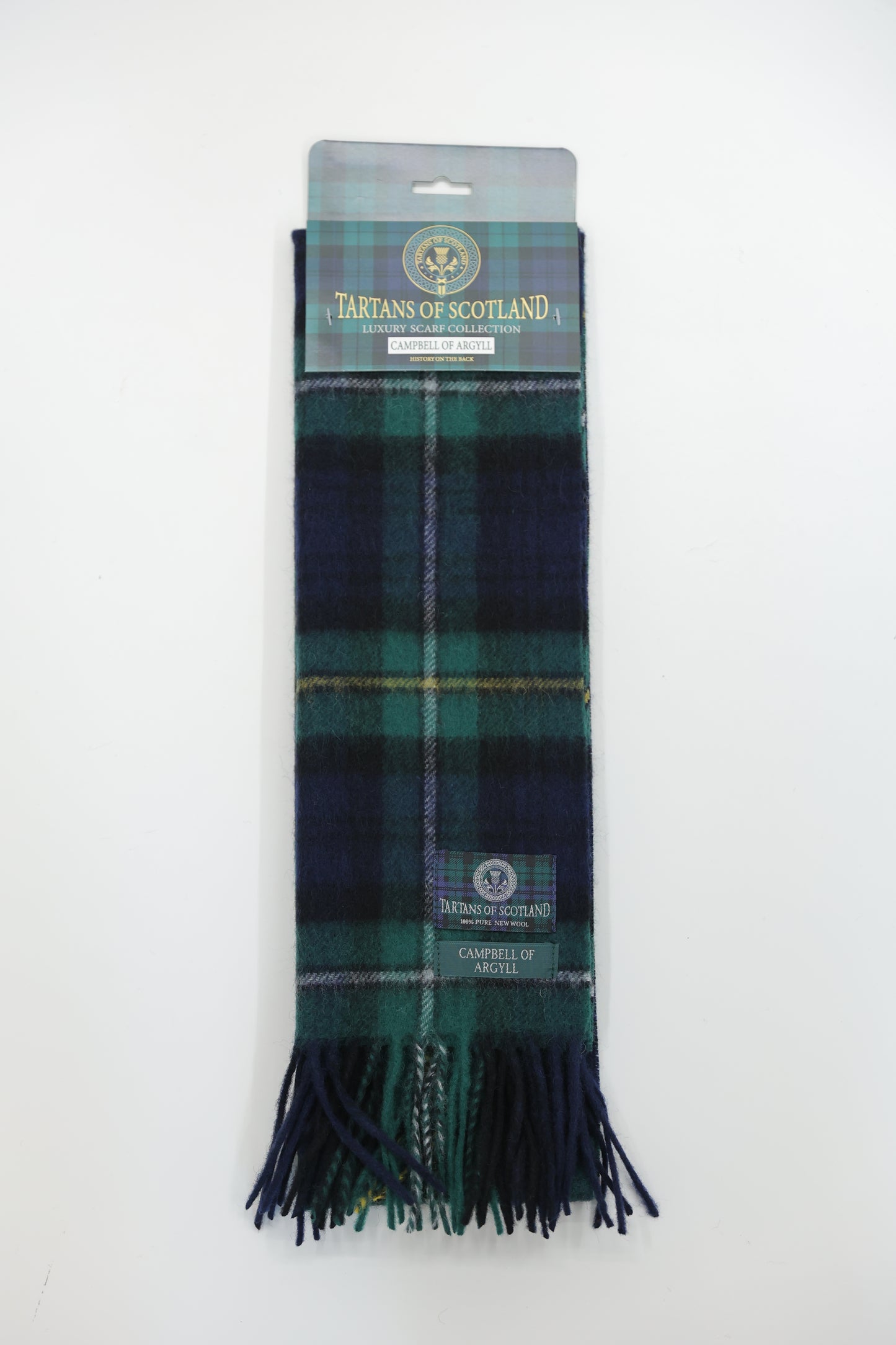 Tartans of Scotland Clan Scarf Campbell of Argyll