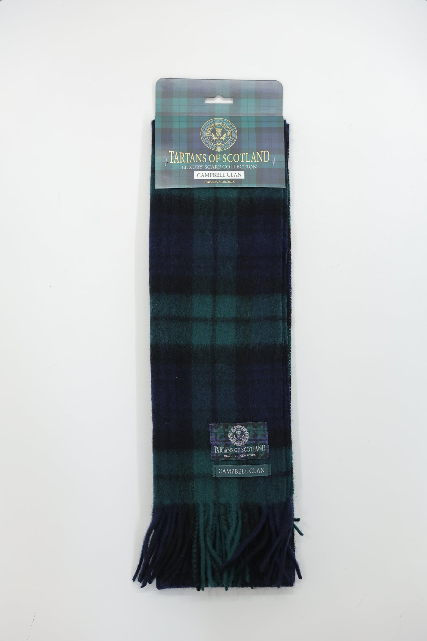 Tartans of Scotland Clan Scarf Campbell Clan
