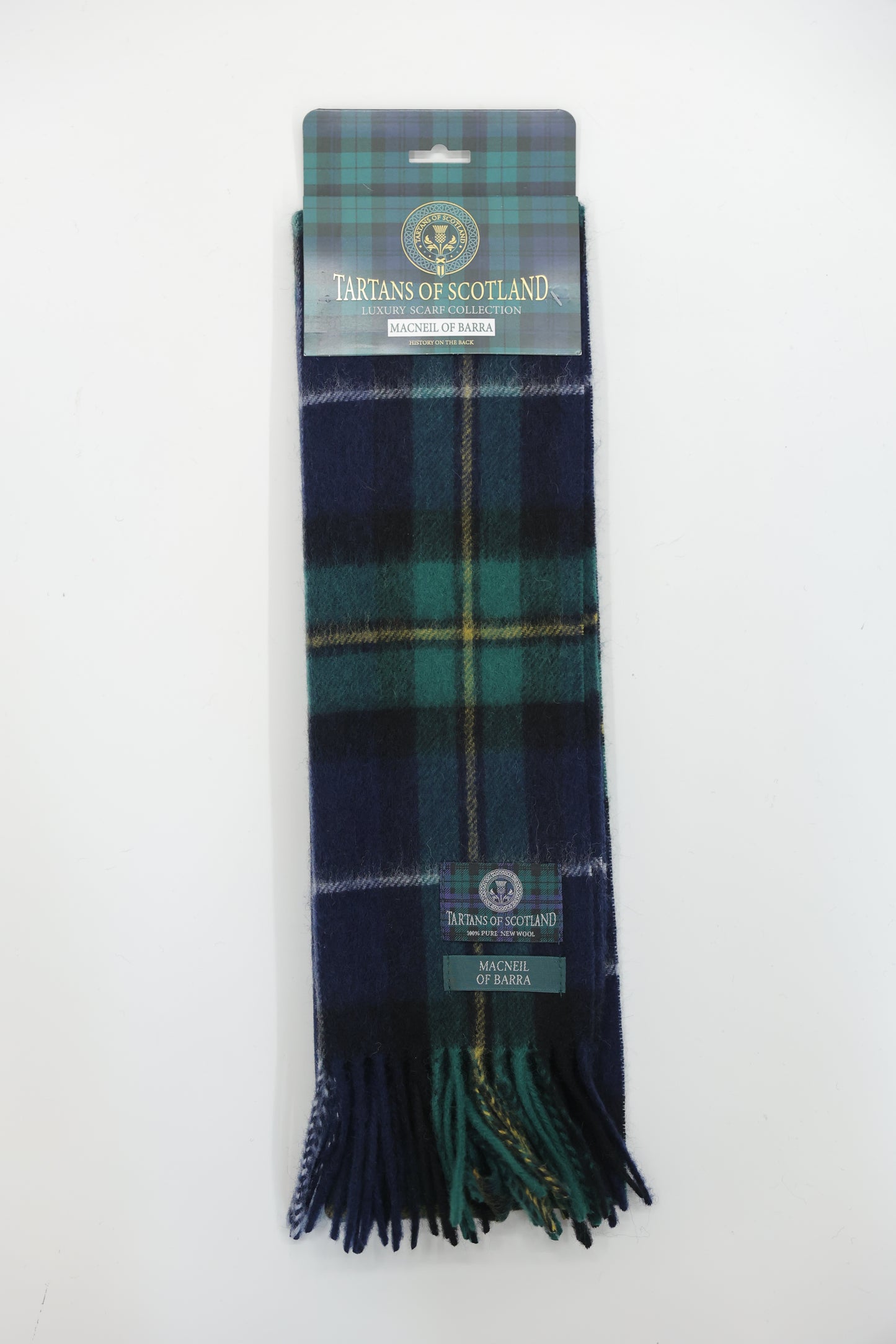 Tartans of Scotland Clan Scarf Macneil of Barra
