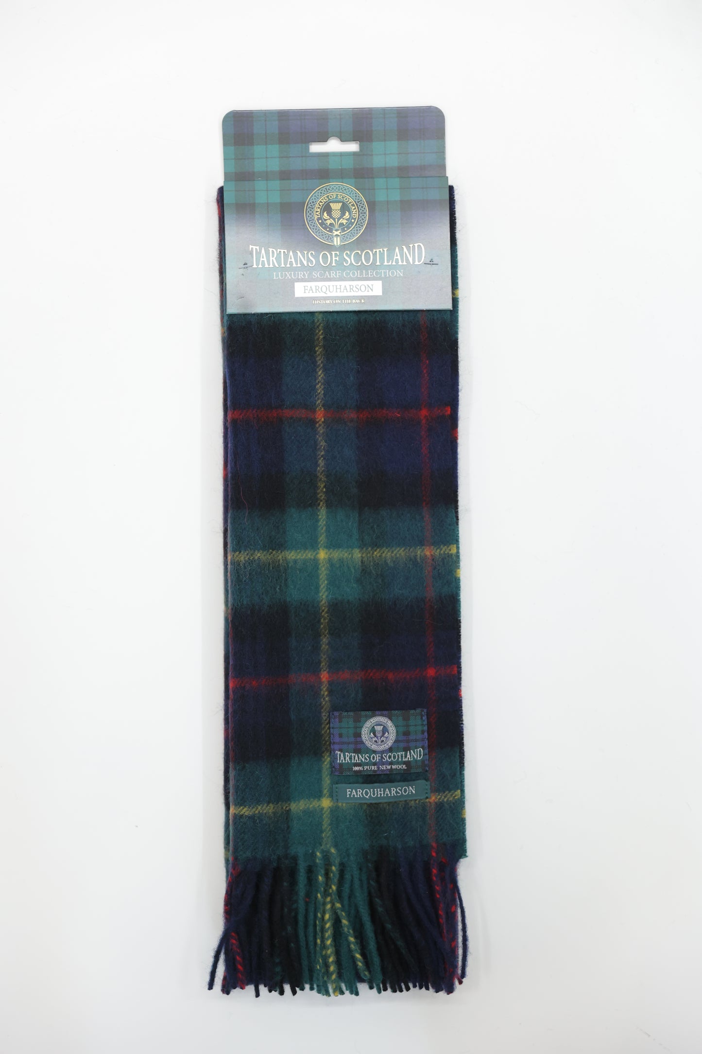 Tartans of Scotland Clan Scarf Farquharson