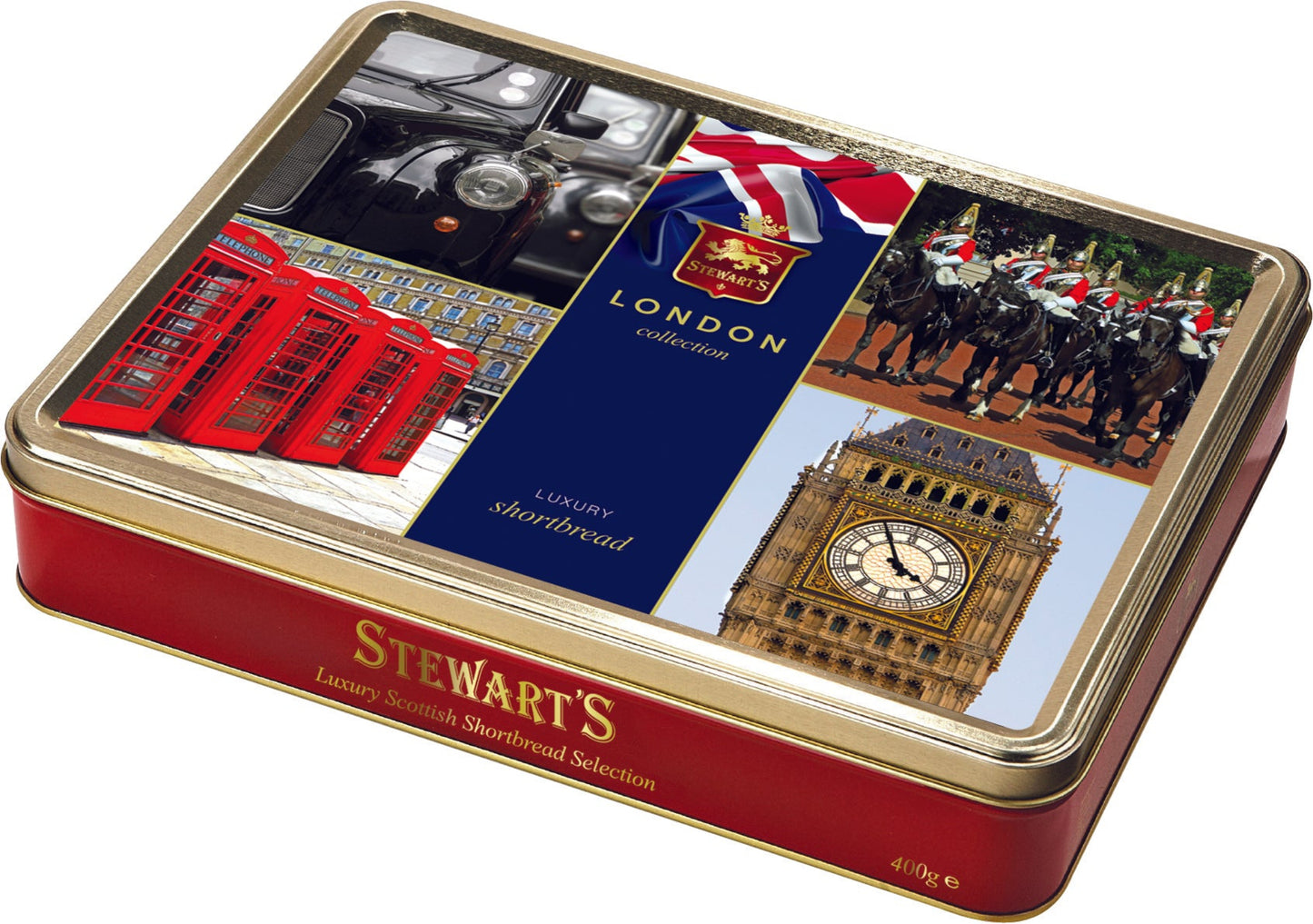 Stewart's London - Best of British Shortbread Tin - 400g