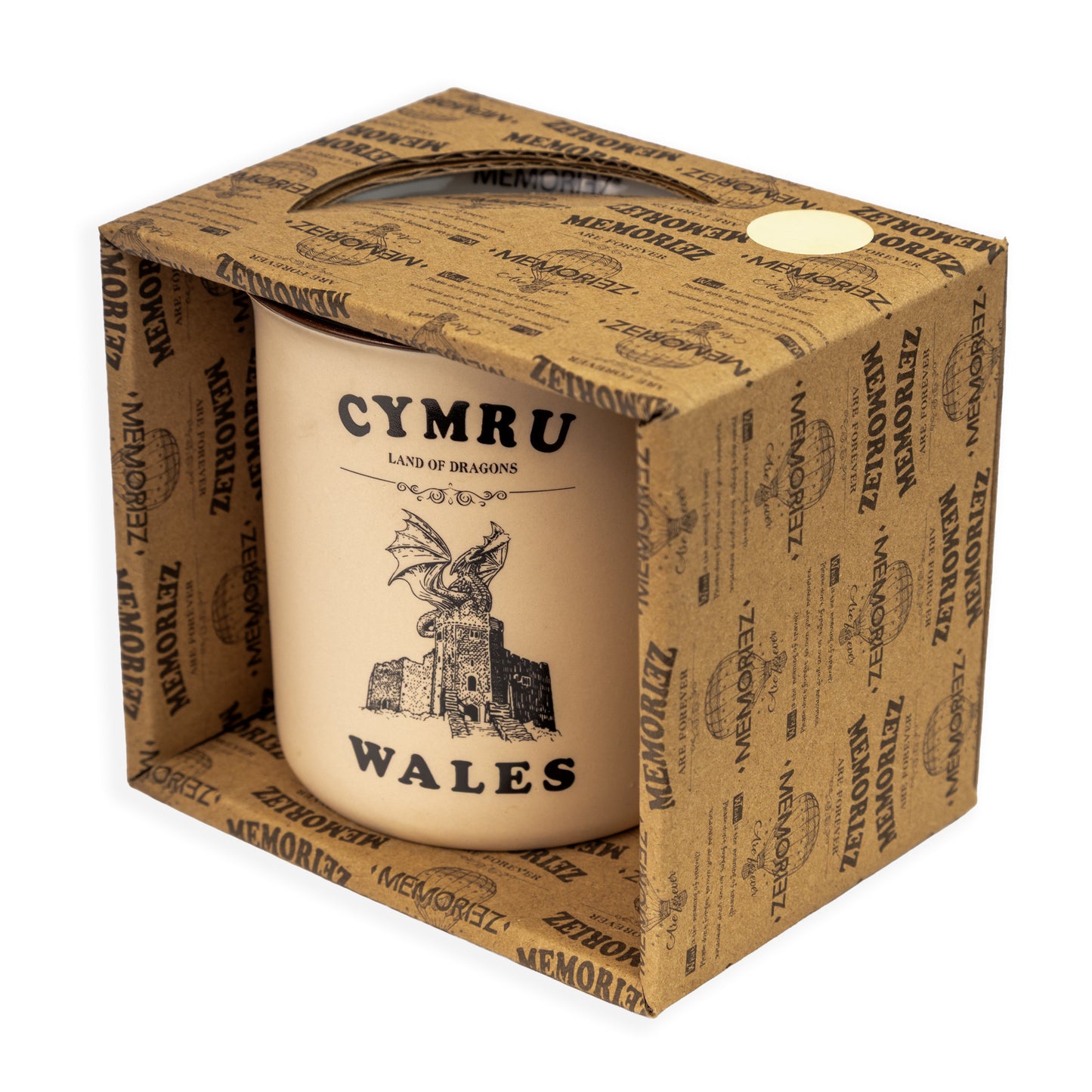Welsh Sand Dollar Matt Porcelain Mug