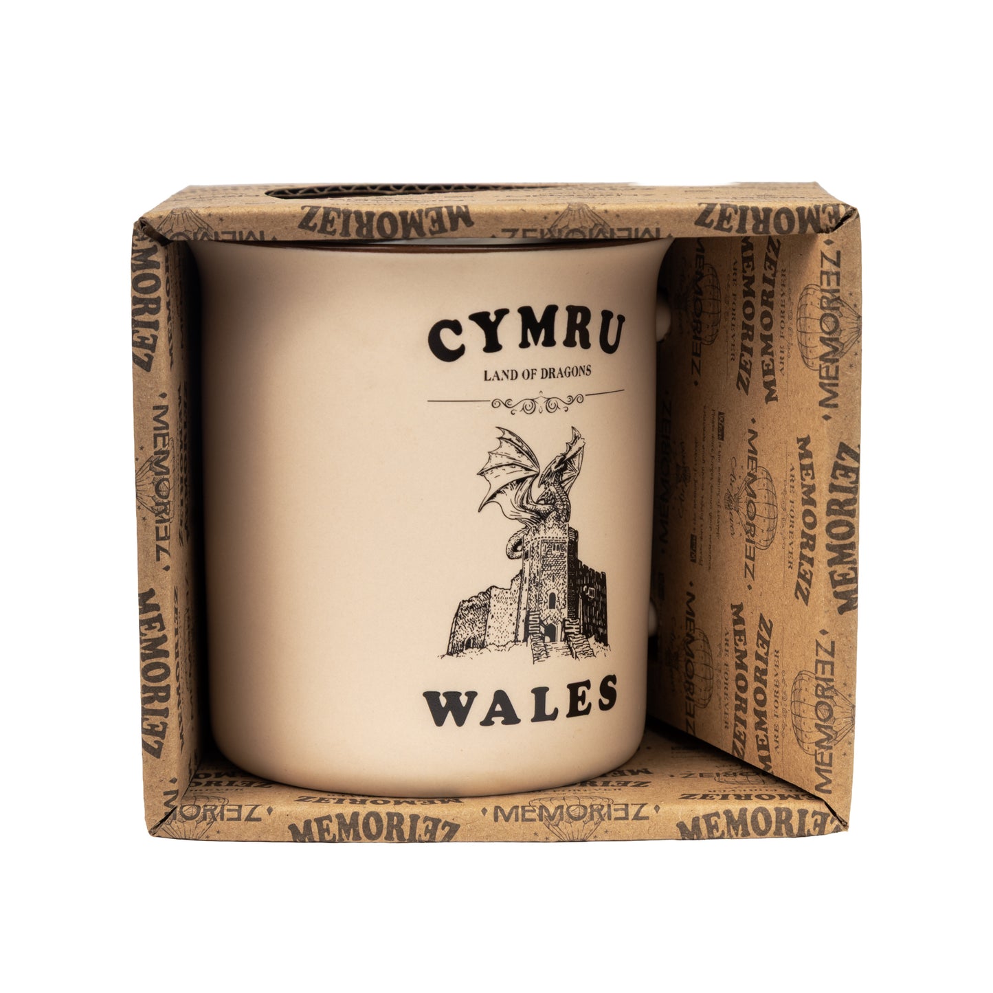Welsh Sand Dollar Matt Porcelain Mug