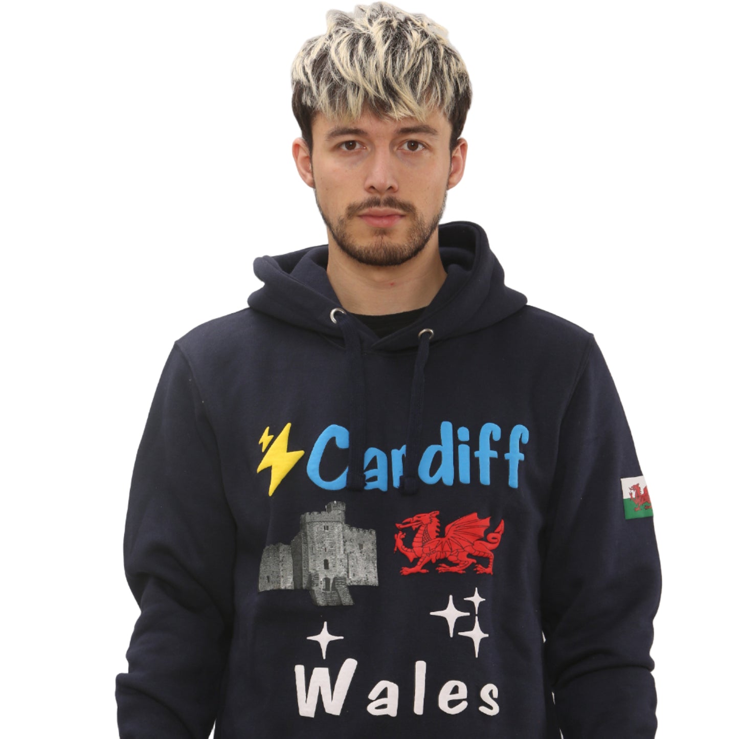 Puff Print Cardiff Hoodie