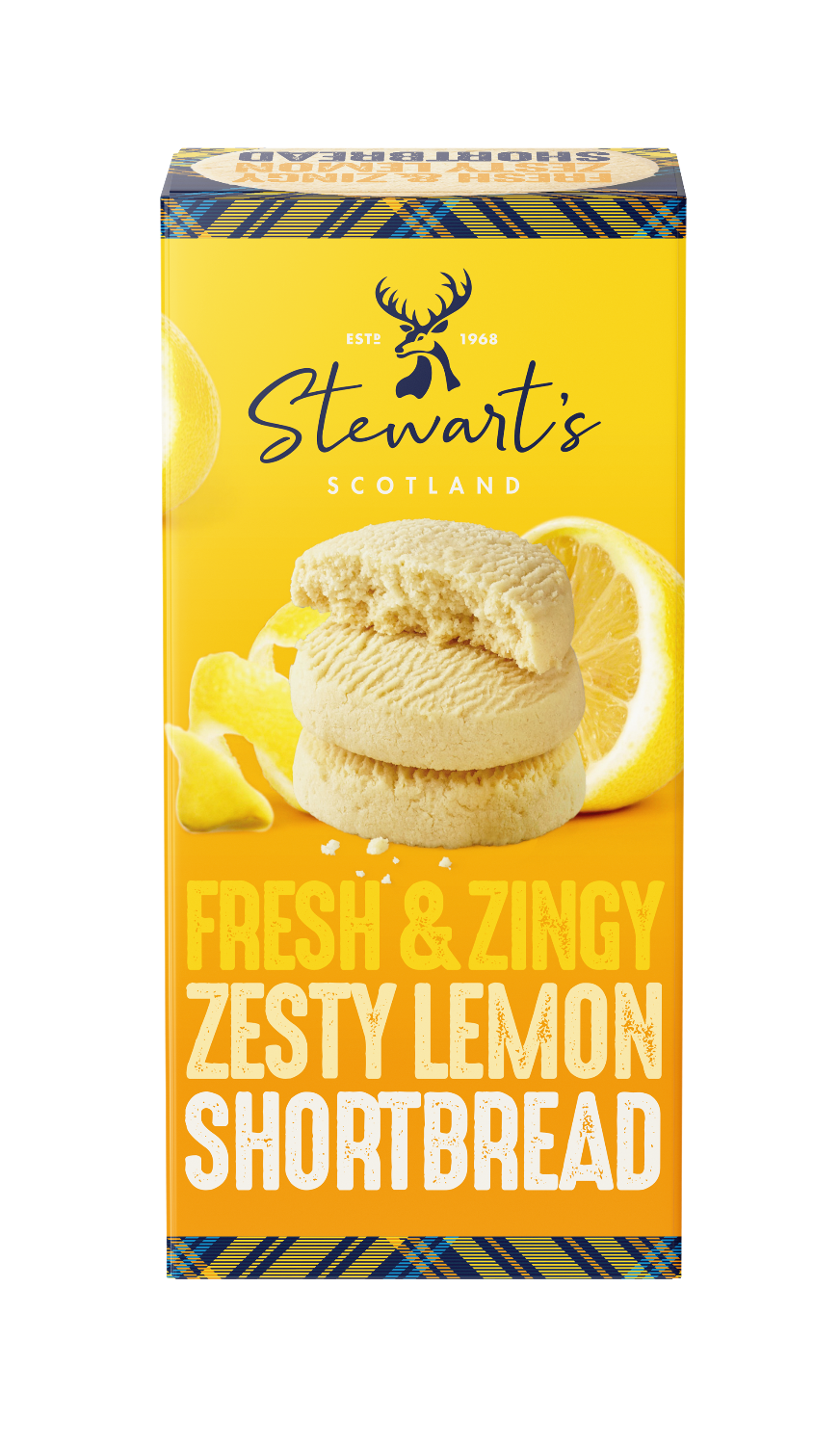 Stewart's Signature Zesty Lemon Shortbread - 160g