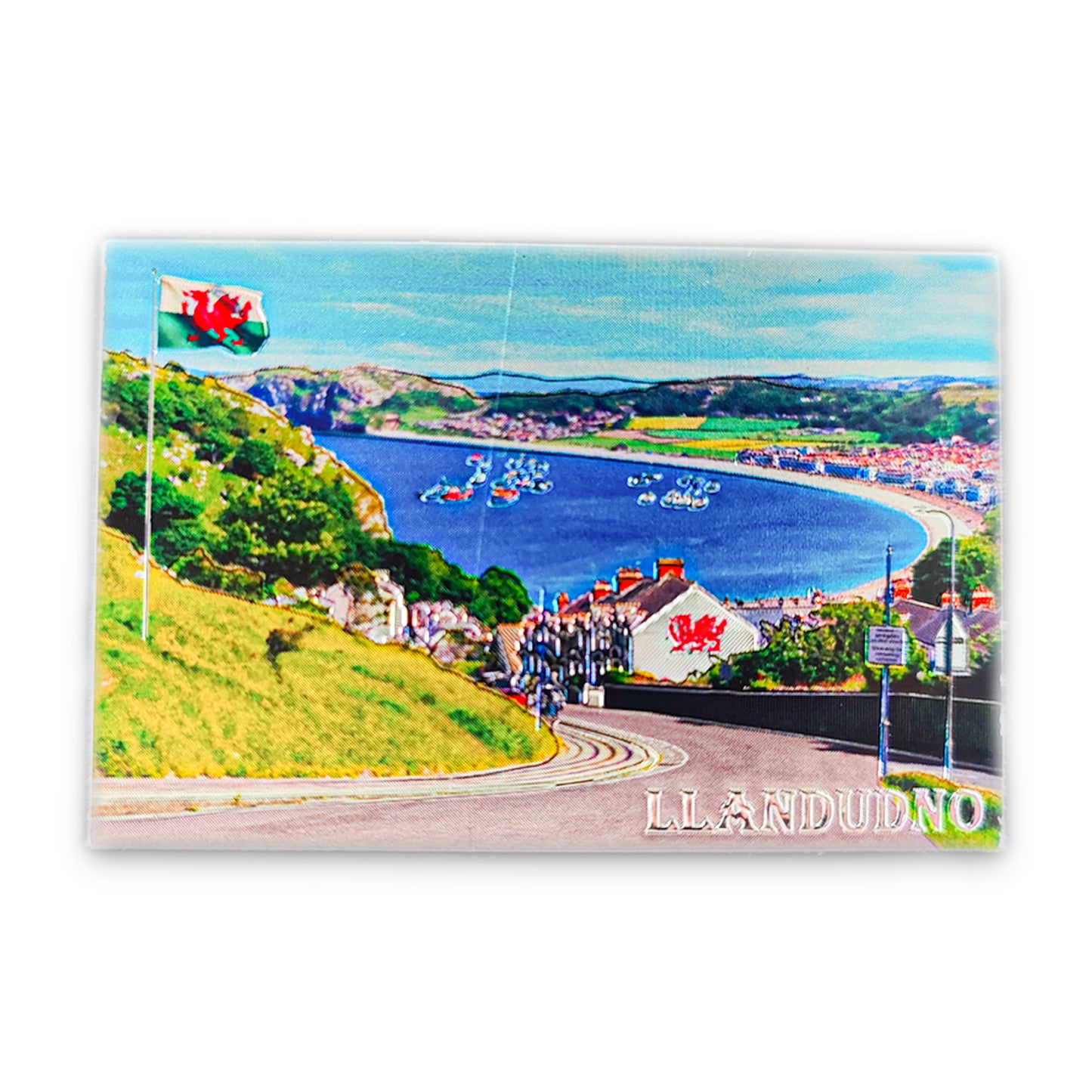 Llandudno Hill Top View Magnet (MGF016)