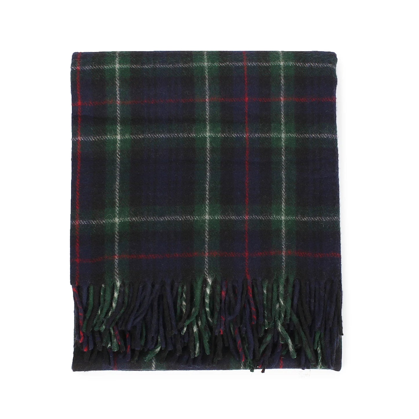 Welsh Woollens Recycled Wool Tartan Blanket Throw - Mackenzie