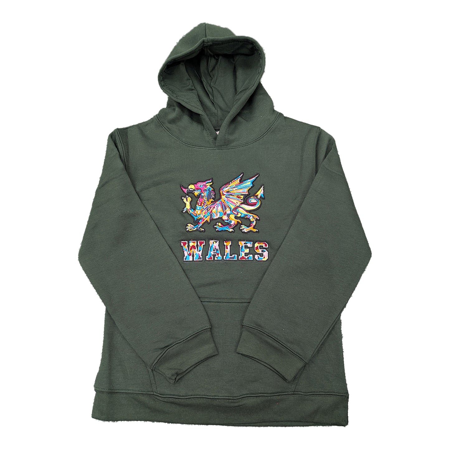 New Kids Multi-Coloured Dragon Wales Hoodie