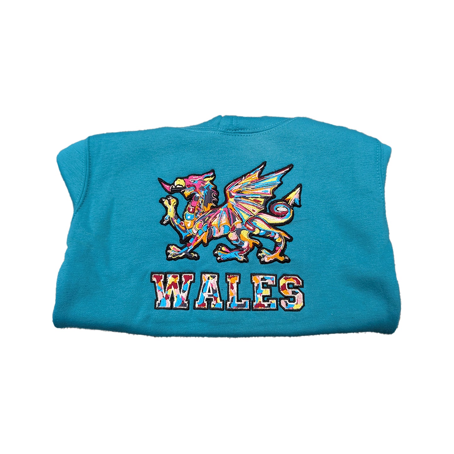 New Kids Multi-Coloured Dragon Wales Hoodie