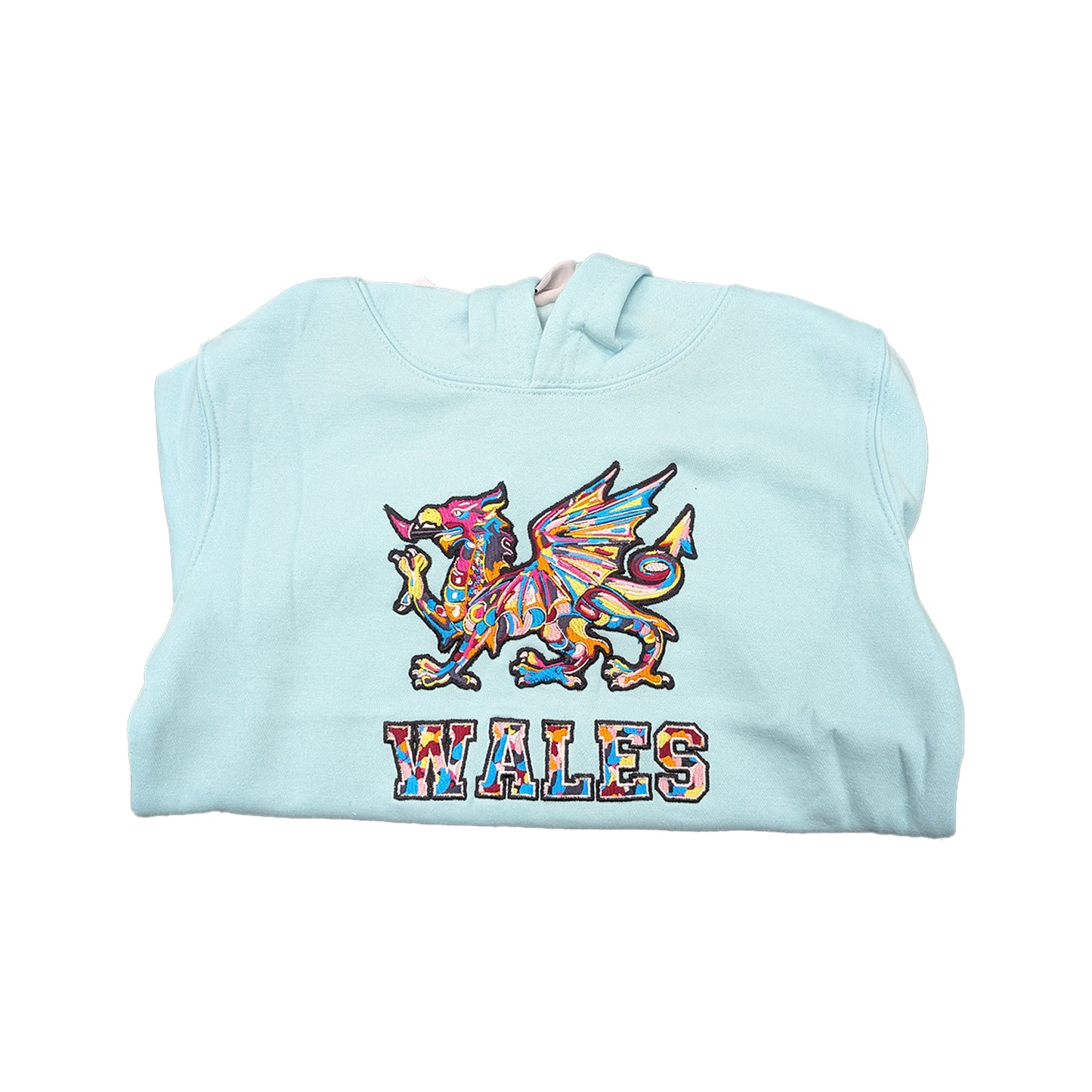 New Multi-Coloured Dragon Wales Hoodie
