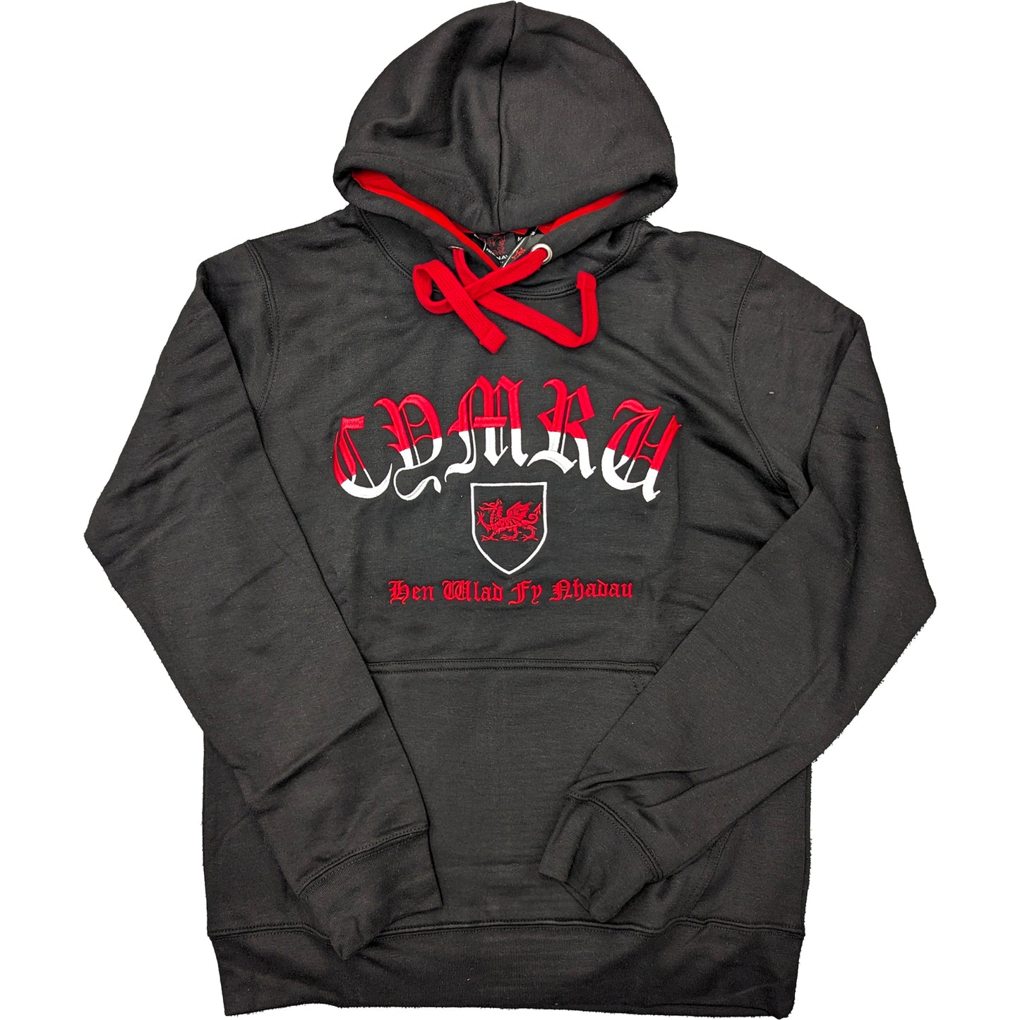 Cymru Hen Wlad Old Style Hoodie