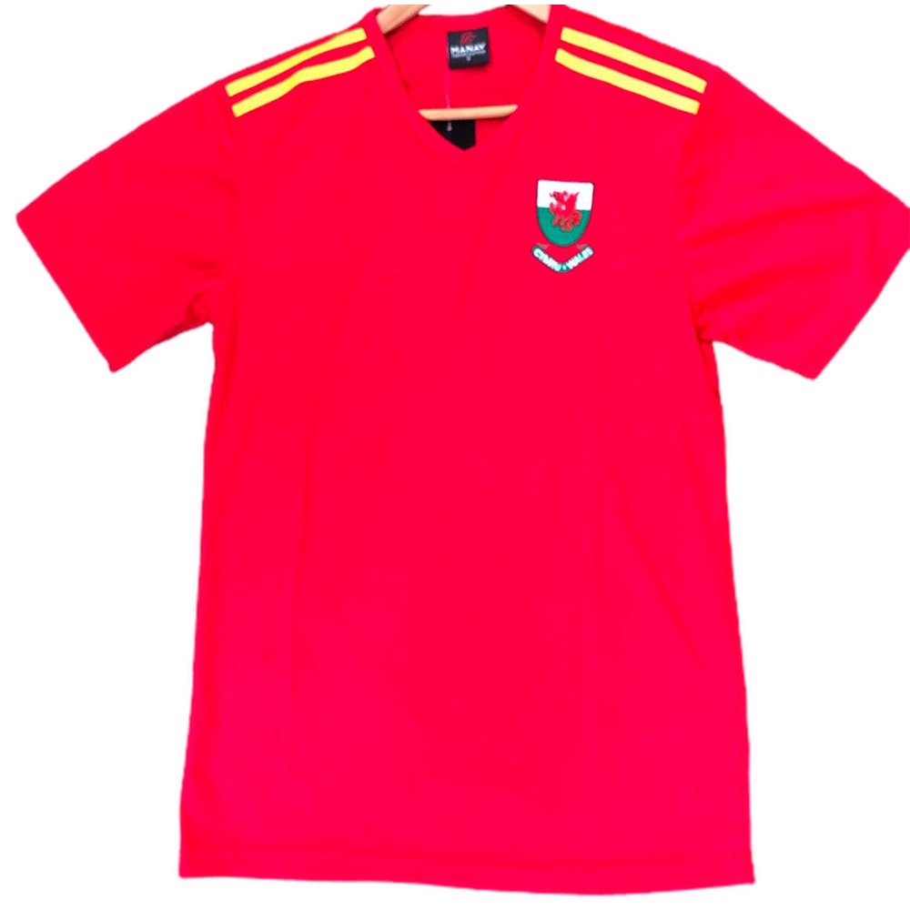 Gold Wales Football Shirt ManavUK