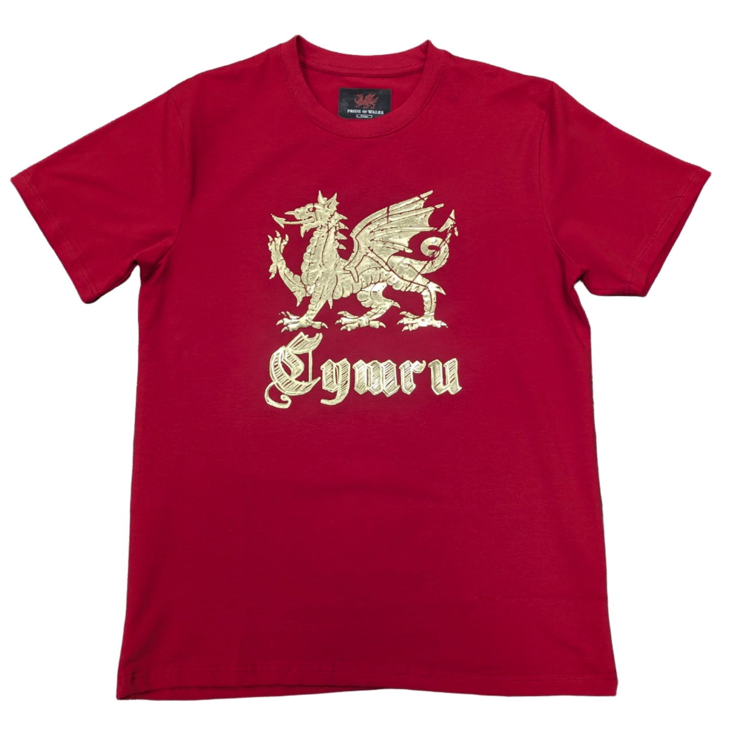 New Cymru Gold Foil T-Shirt