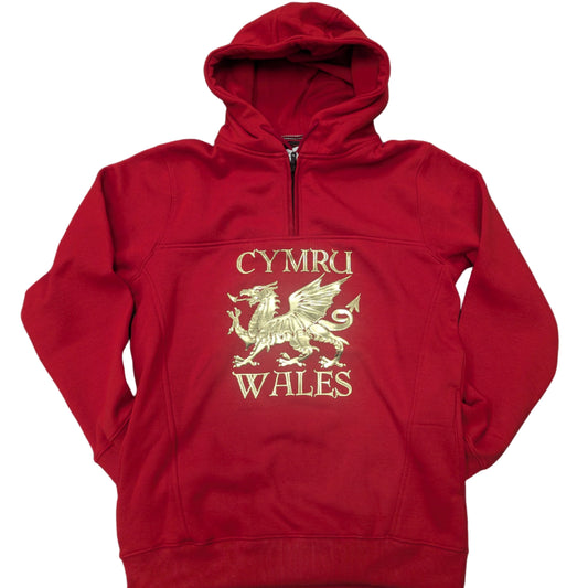 Cymru Wales Foil Hoodie