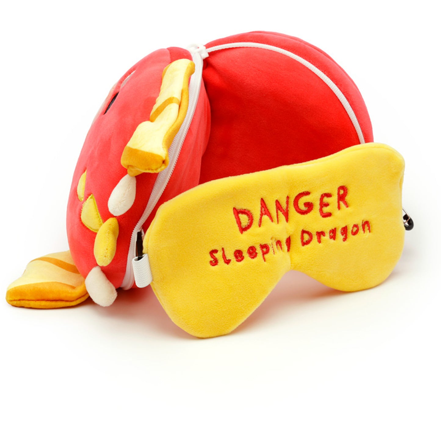 Relaxeazzz Adoramagics Dragon Plush Travel Pillow & Eye Mask