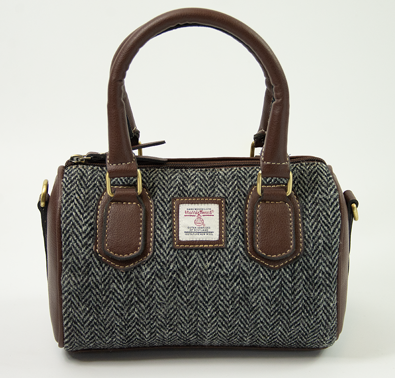 Harris Tweed Ladies Hand Bag 5/Brown