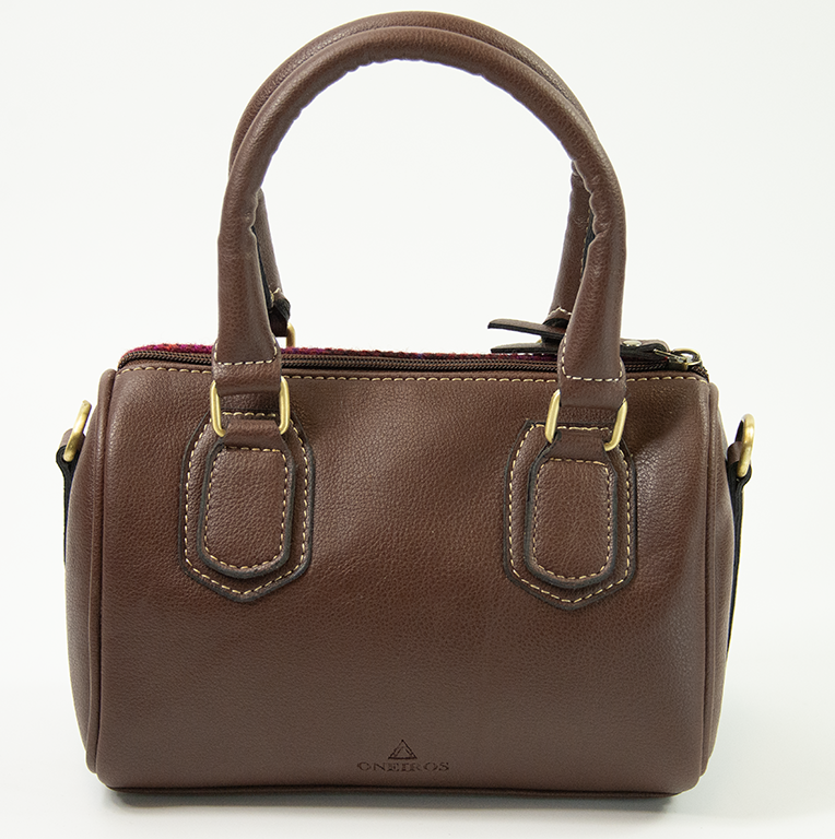 Harris Tweed Ladies Hand Bag 1/Brown