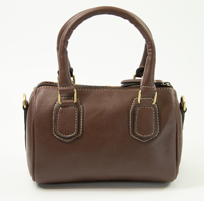 Harris Tweed Ladies Hand Bag 30/Brown