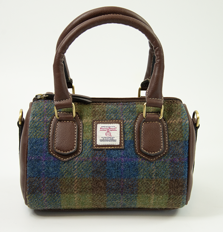 Harris Tweed Ladies Hand Bag 30/Brown
