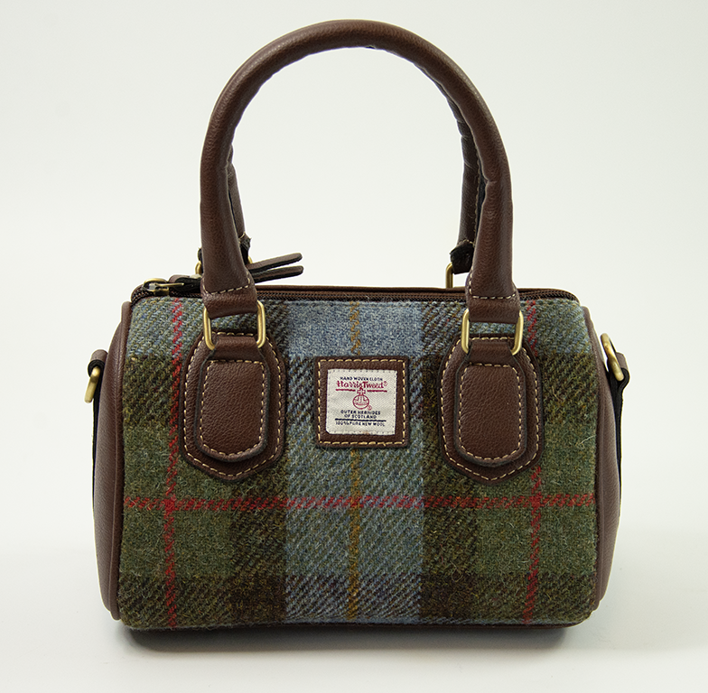 Harris Tweed Ladies Hand Bag 4/Brown