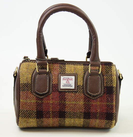 Harris Tweed Ladies Hand Bag DPX-07/Brown