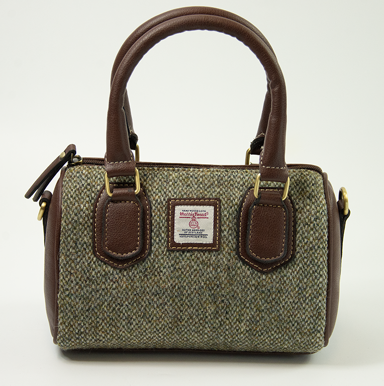 Harris Tweed Ladies Hand Bag 13/Brown
