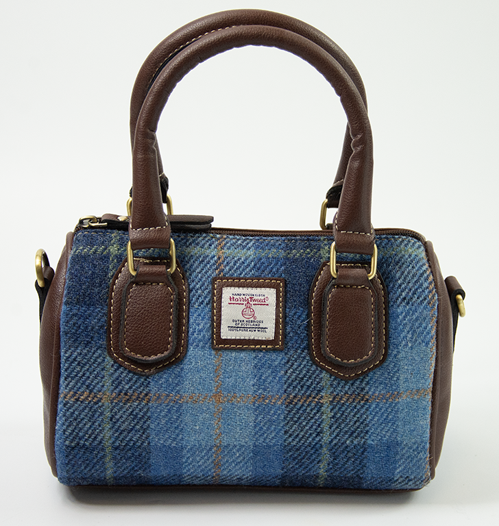 Harris Tweed Ladies Hand Bag 2/Brown