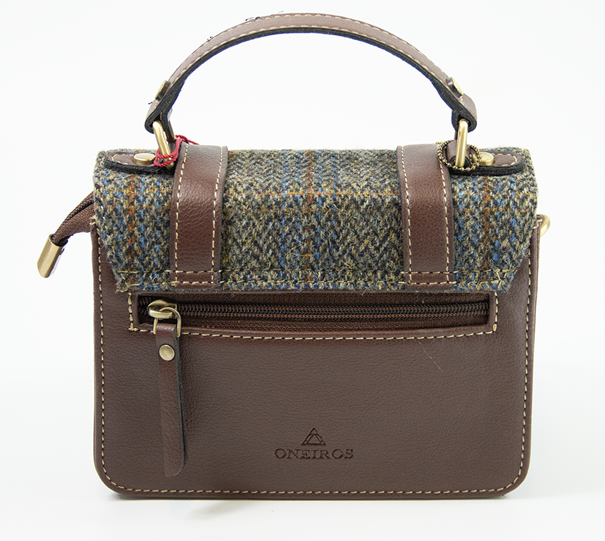 Harris Tweed Baby Satchel Bag 11/Brown