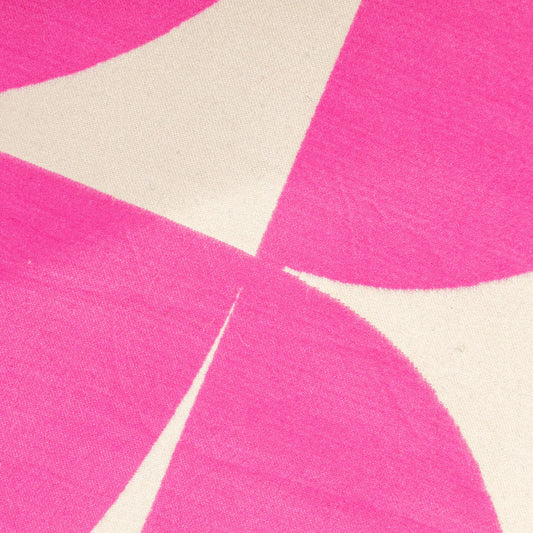 Welsh Woollens Leaf Super Soft Stole Pink/Orange