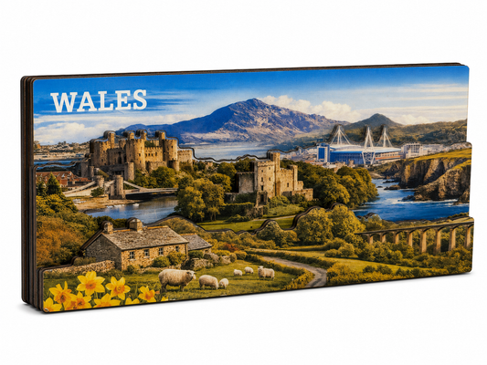 Wales Stunning Landscape Rectangular MDF Magnet