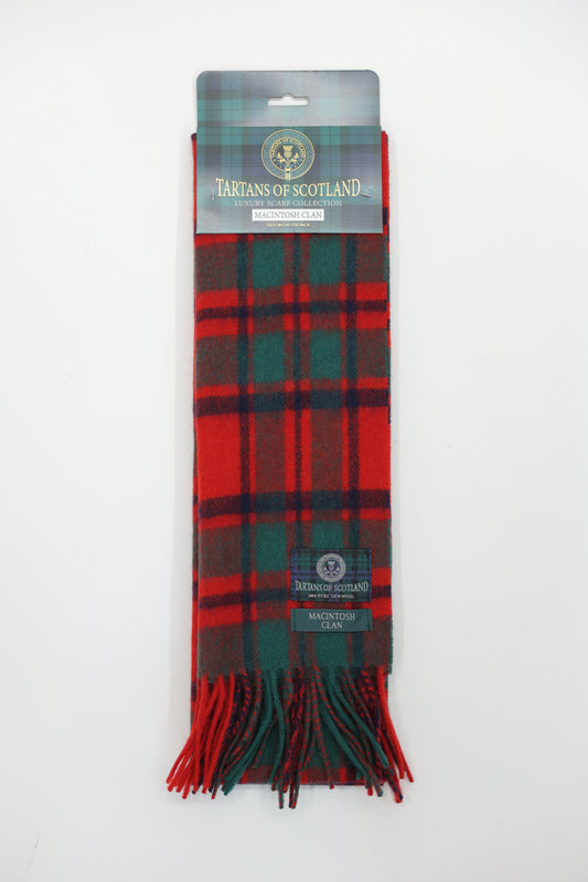 Tartans of Scotland Clan Scarf Macintosh Clan