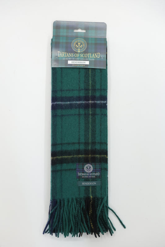 Tartans of Scotland Clan Scarf Henderson