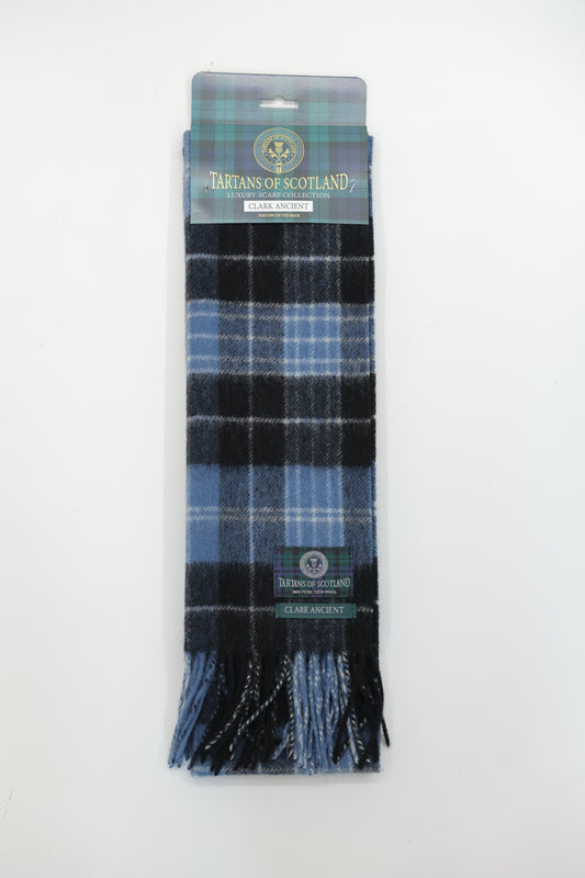 Tartans of Scotland Clan Scarf Clark Ancient