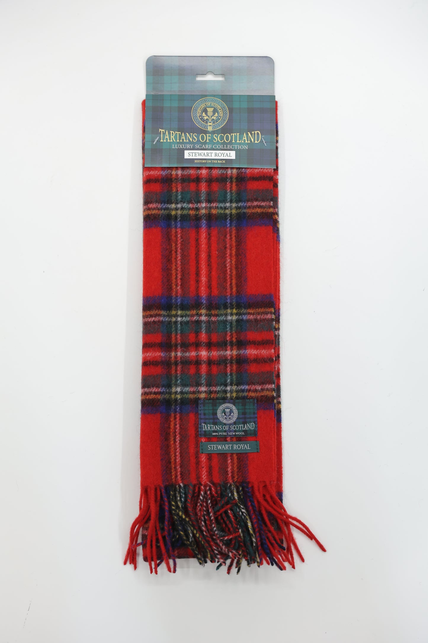 Tartans of Scotland Clan Scarf Stewart Royal