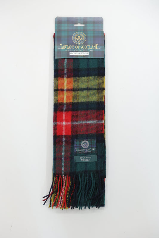 Tartans of Scotland Clan Scarf Buchanan Modern