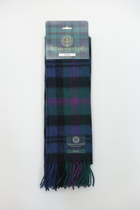 Tartans of Scotland Clan Scarf Baird