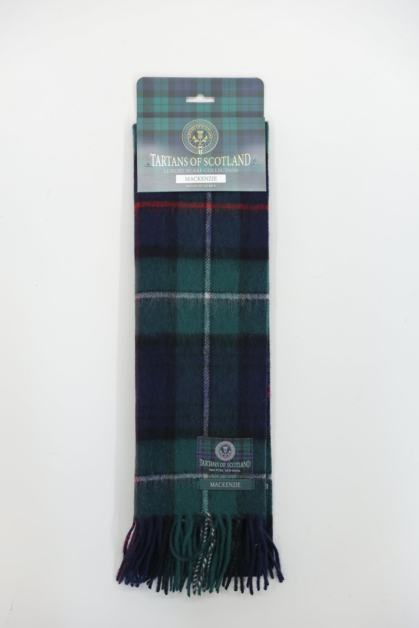 Tartans of Scotland Clan Scarf Mackenzie