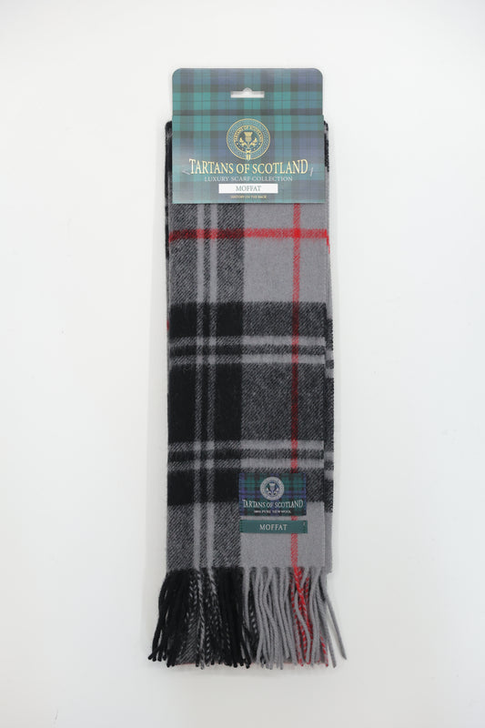 Tartans of Scotland Clan Scarf Moffat