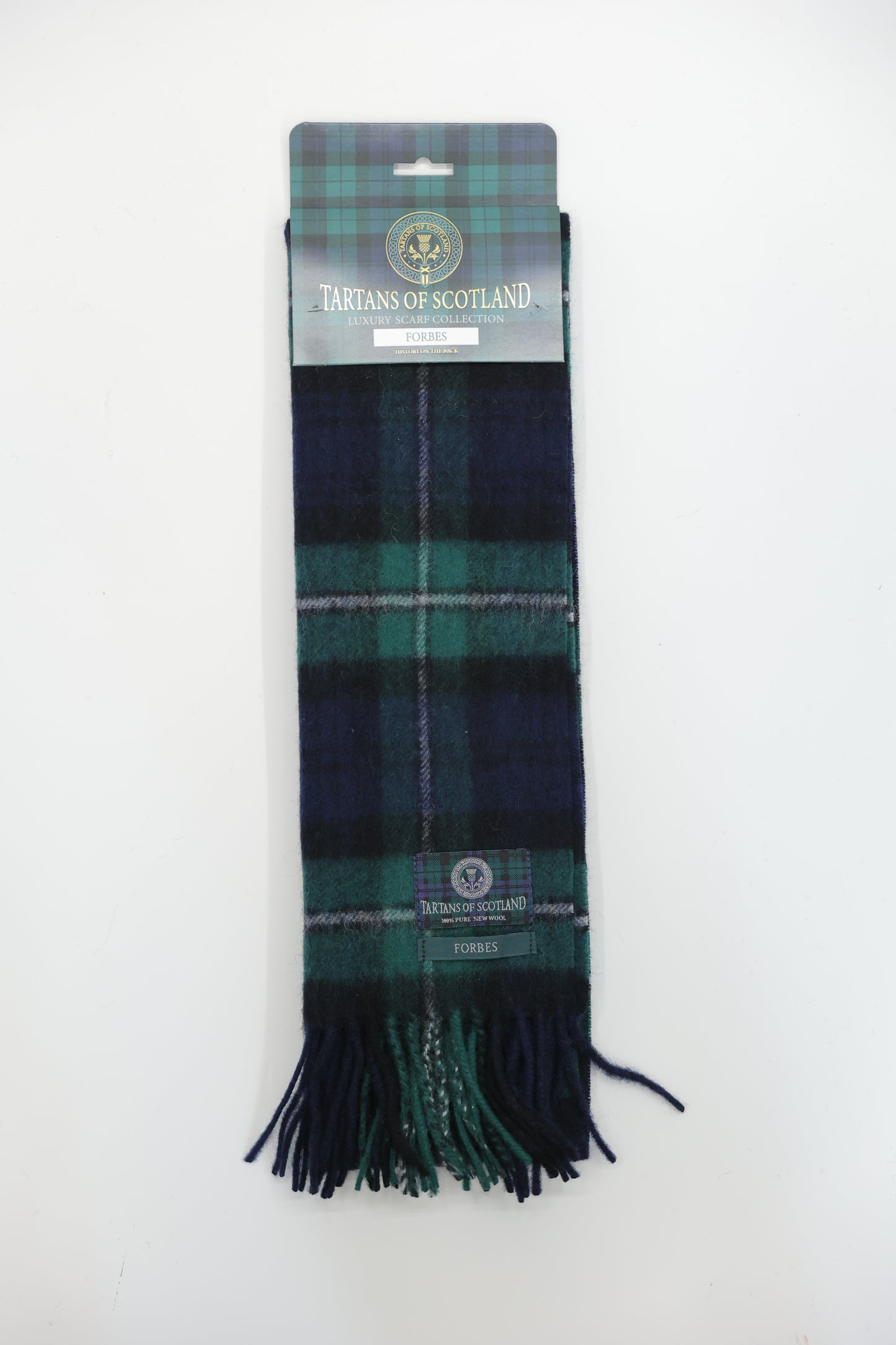 Tartans of Scotland Clan Scarf Forbes