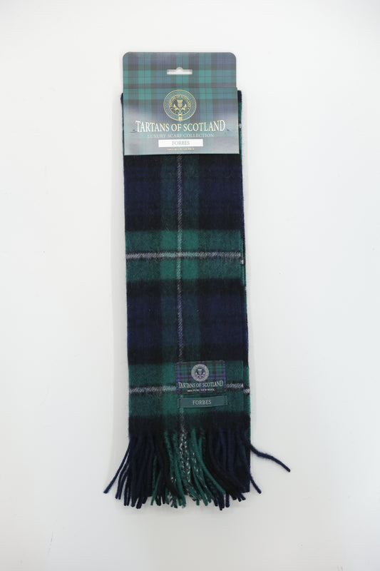 Tartans of Scotland Clan Scarf Forbes