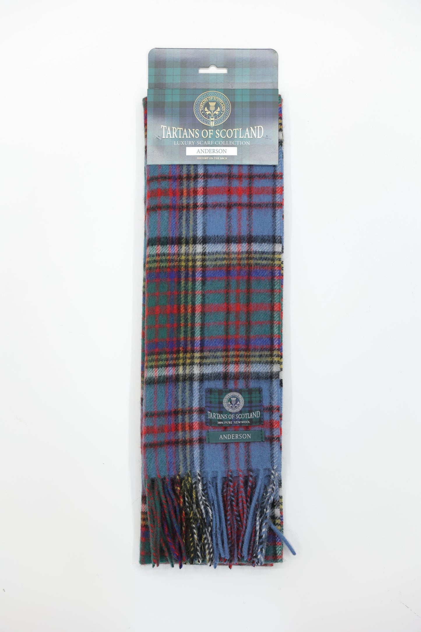Tartans of Scotland Clan Scarf Anderson