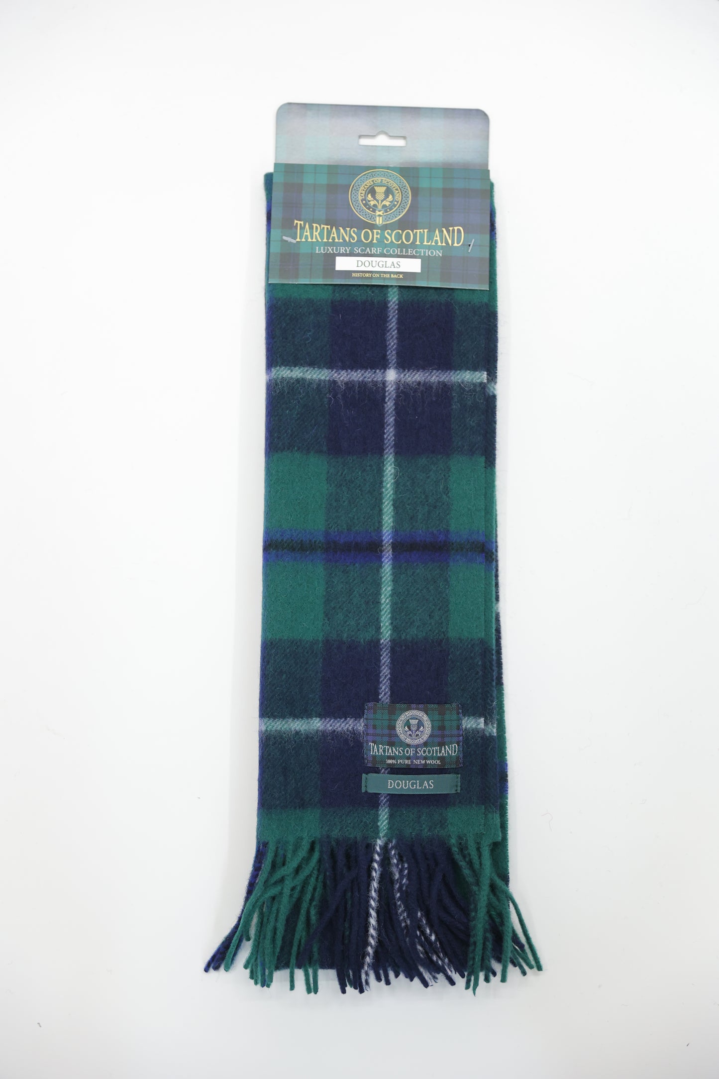 Tartans of Scotland Clan Scarf Douglas