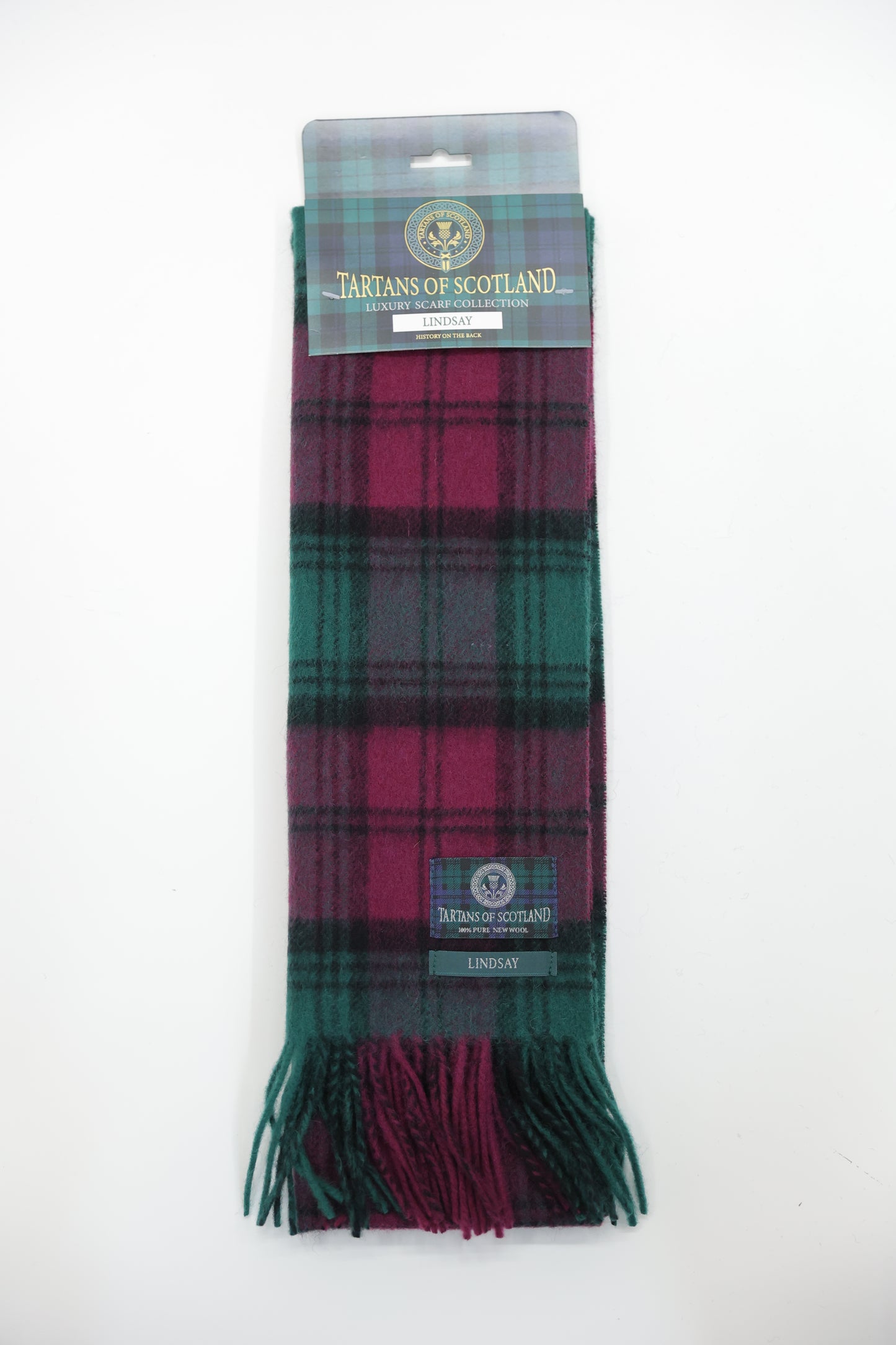 Tartans of Scotland Clan Scarf Lindsay