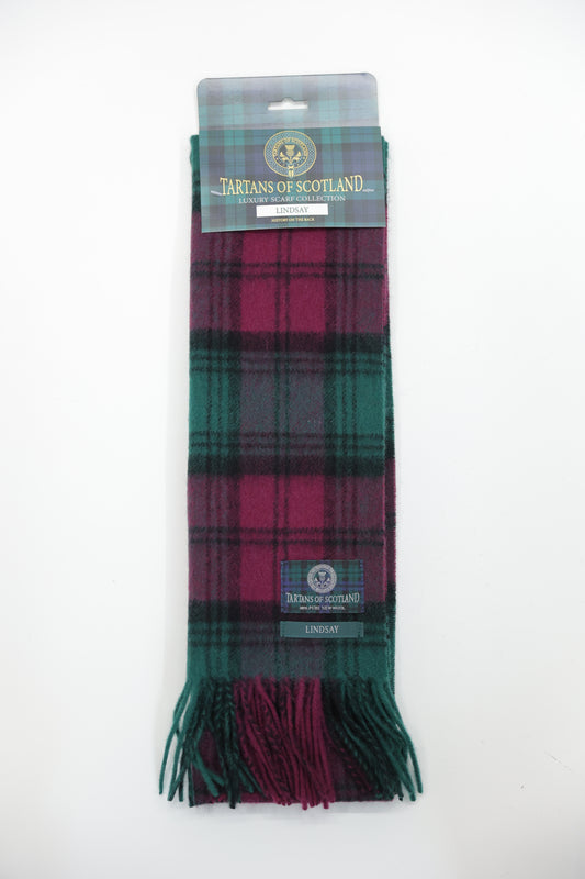 Tartans of Scotland Clan Scarf Lindsay