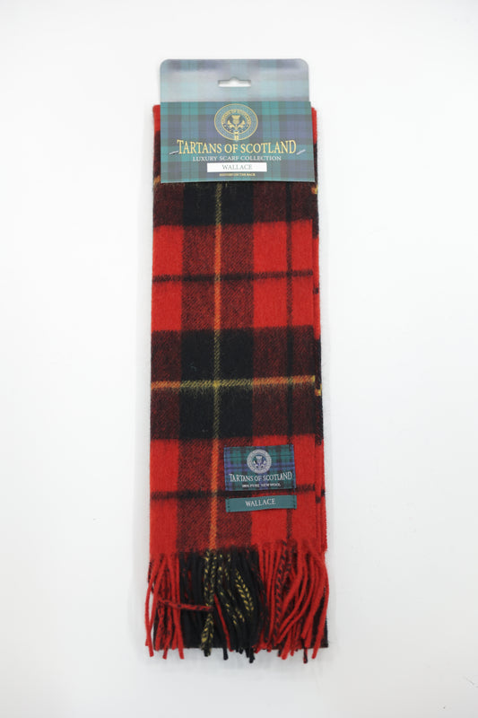 Tartans of Scotland Clan Scarf Wallace